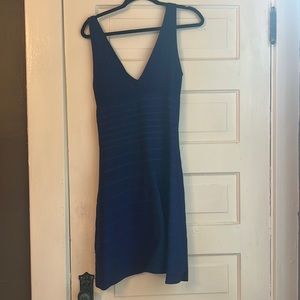 Parker Navy Fit and Flare - Herve Legere type material